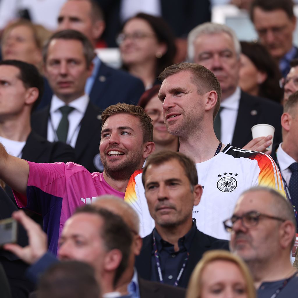 Christoph Kramer und Per Mertesacker im Juni 2024