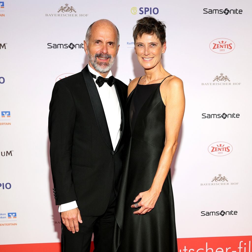 Christoph Maria Herbst und Gisi Herbst beim Deutschen Filmball in München, Januar 2025