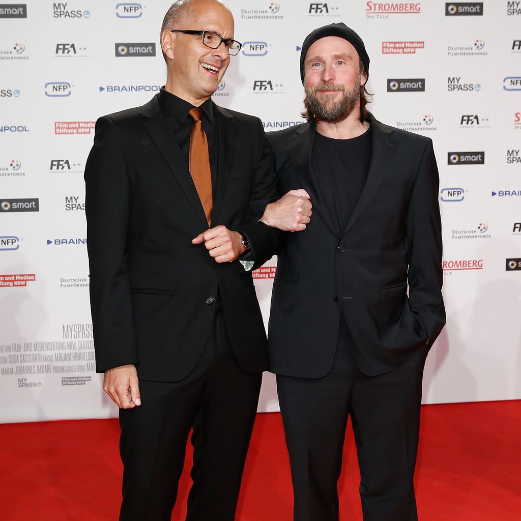 Christoph Maria Herbst und Bjarne Mädel bei der Premiere von "Stromberg" in Köln