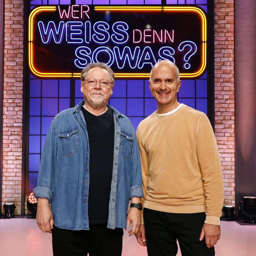 Christoph Maria Herbst und Jürgen von der Lippe bei "Wer weiß denn sowas?", Dezember 2024