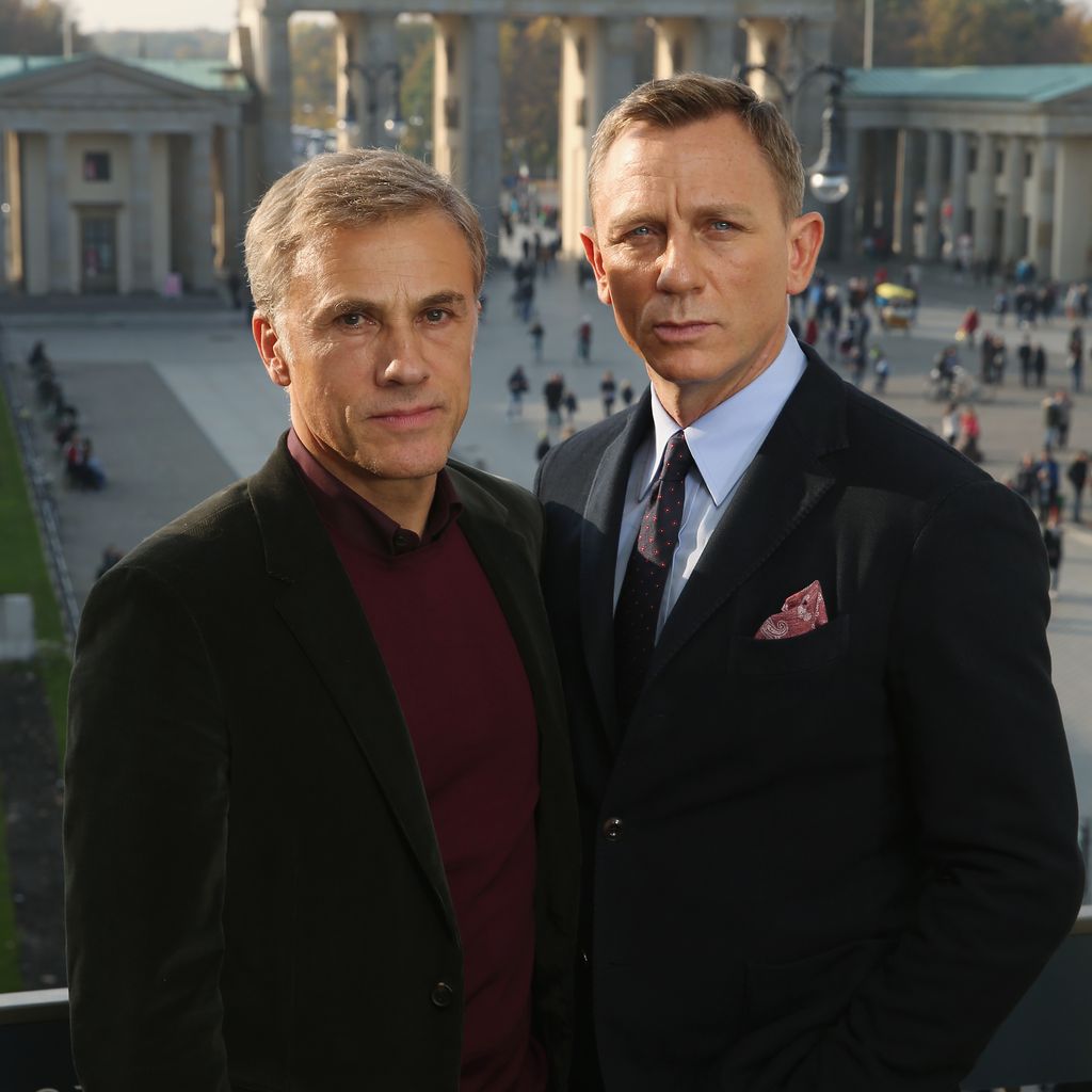 Christoph Waltz und Daniel Craig in Berlin, 2015