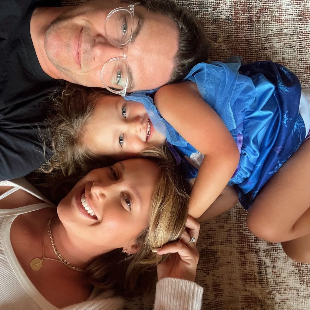 Christopher French, Ashley Tisdale und ihre Tochter Jupiter Iris French