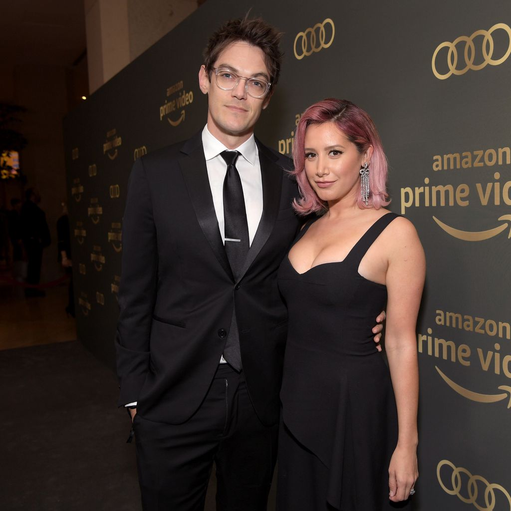 Ashley Tisdale mit ihrem Mann Christopher