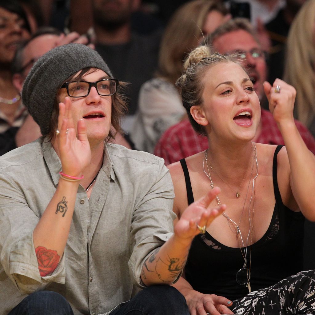 Christopher French und Kaley Cuoco