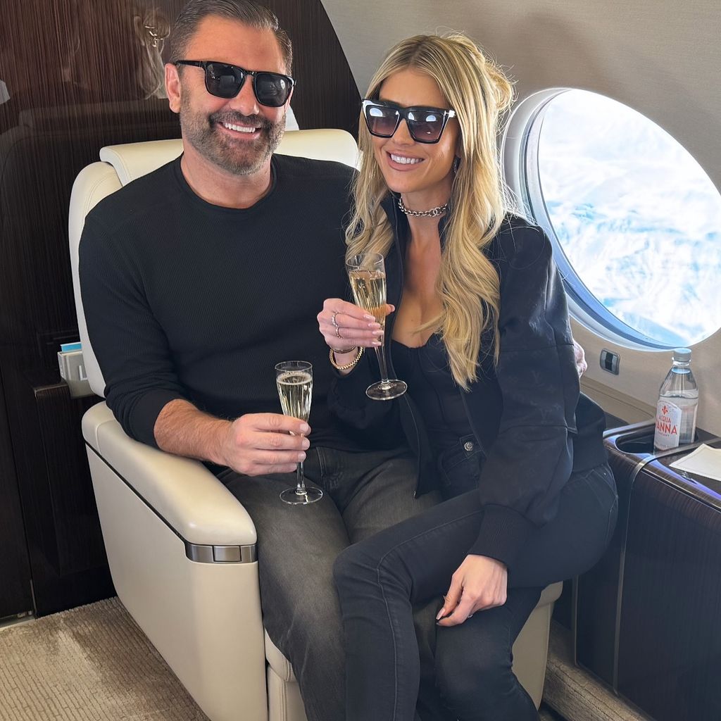 Christina Haack und ihr Partner Christopher Larocca, Februar 2025