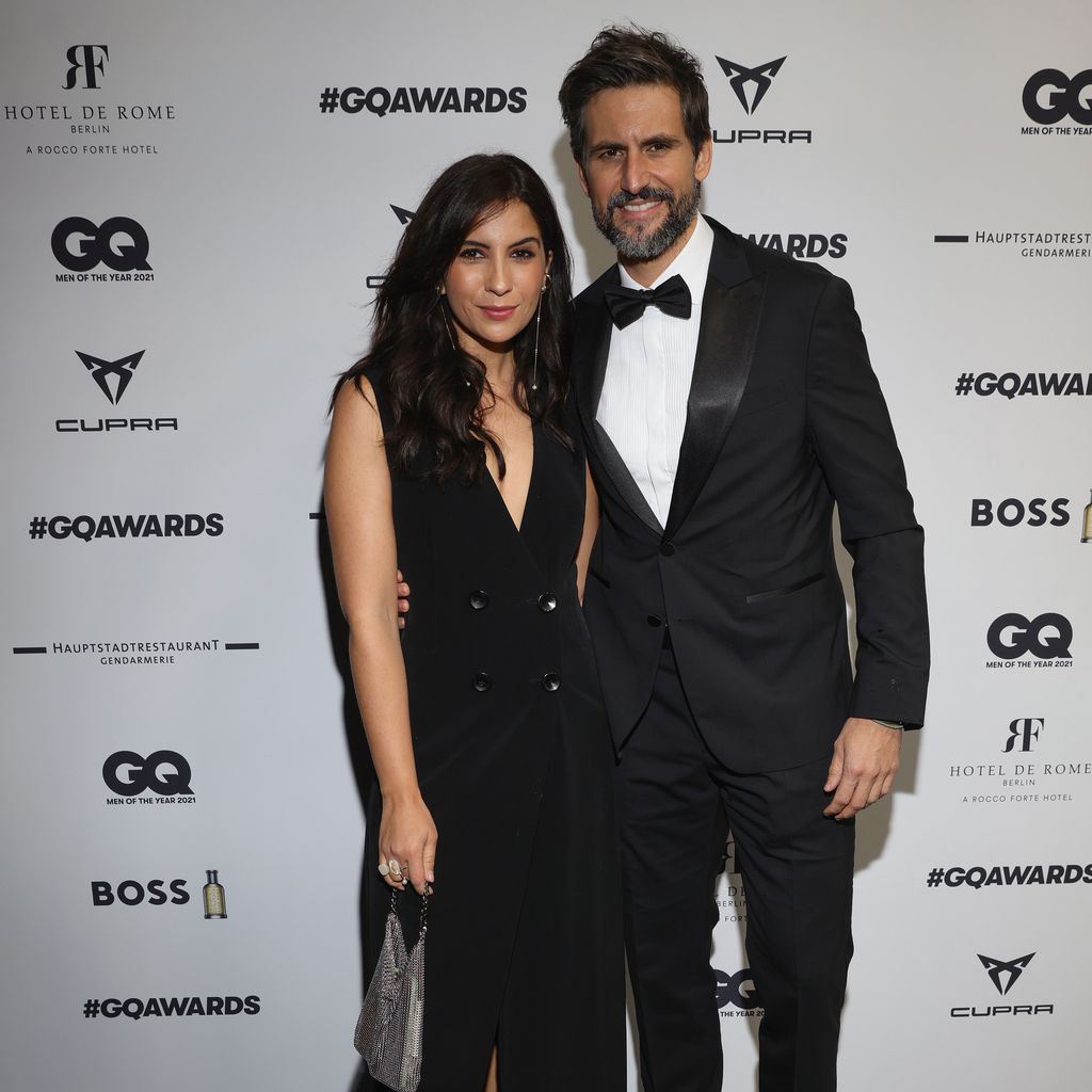 Chryssanthi Kavazi und Tom Beck bei den GQ Men of the Year Awards 2021 in Berlin