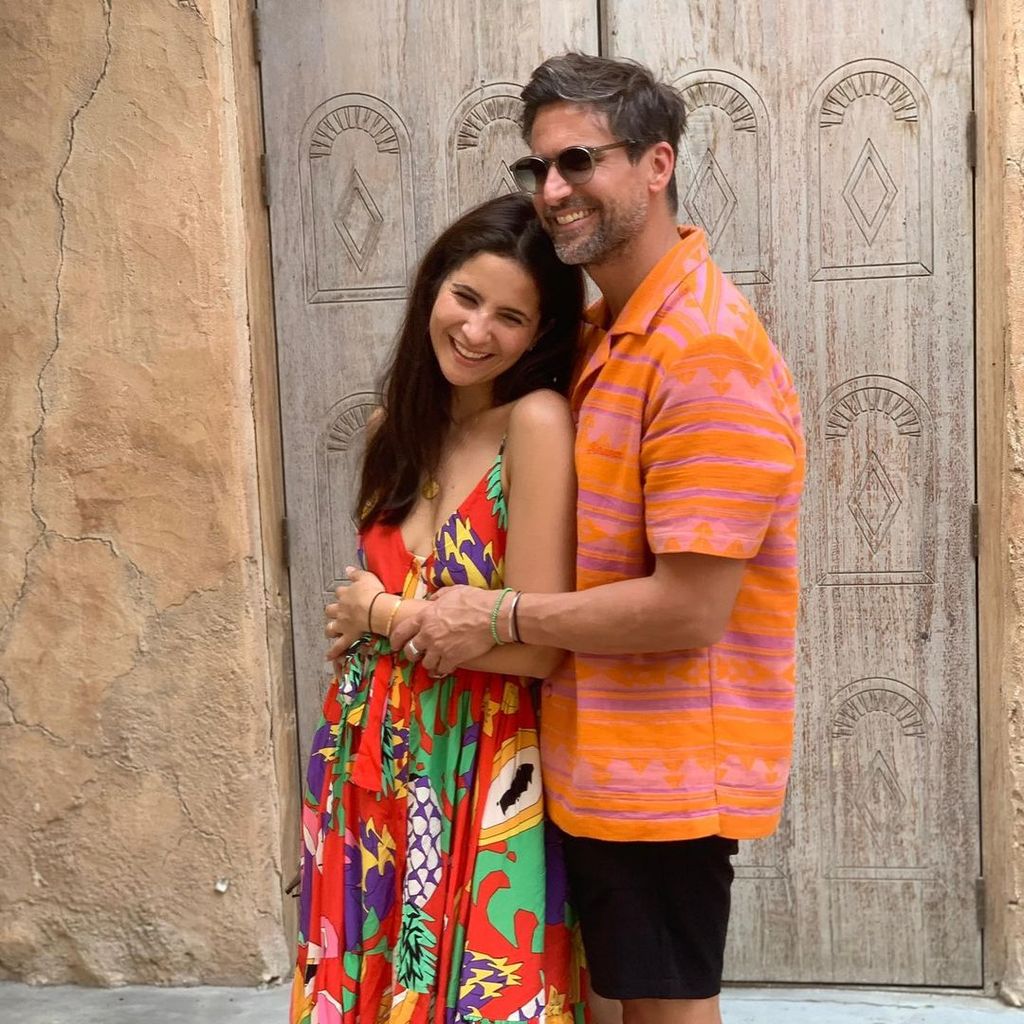 Chryssanthi Kavazi und Tom Beck im Urlaub