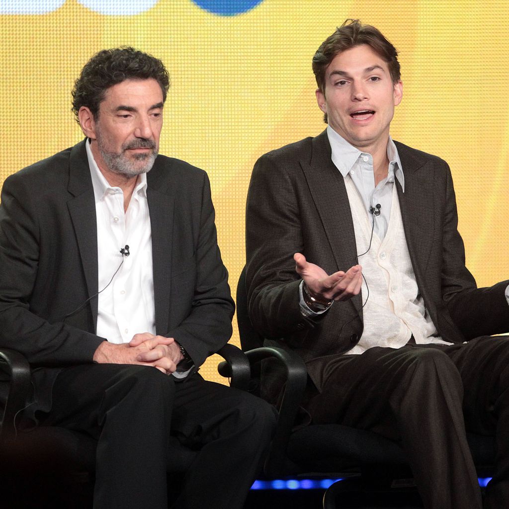 Ashton Kutcher, Chuck Lorre und Jon Cryer