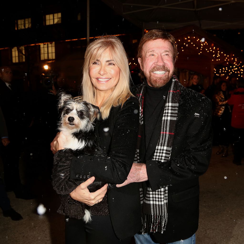 Gena O'Kelley und ihr Mann Chuck Norris, November 2019
