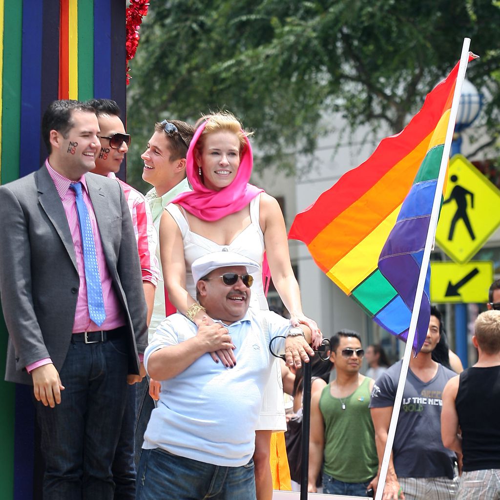 Chuy Bravo und Chelsea Handler bei der Pride Festival Parade 2009
