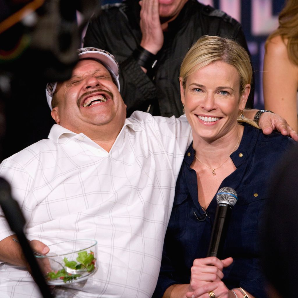 Chuy Bravo und Chelsea Handler im März 2011