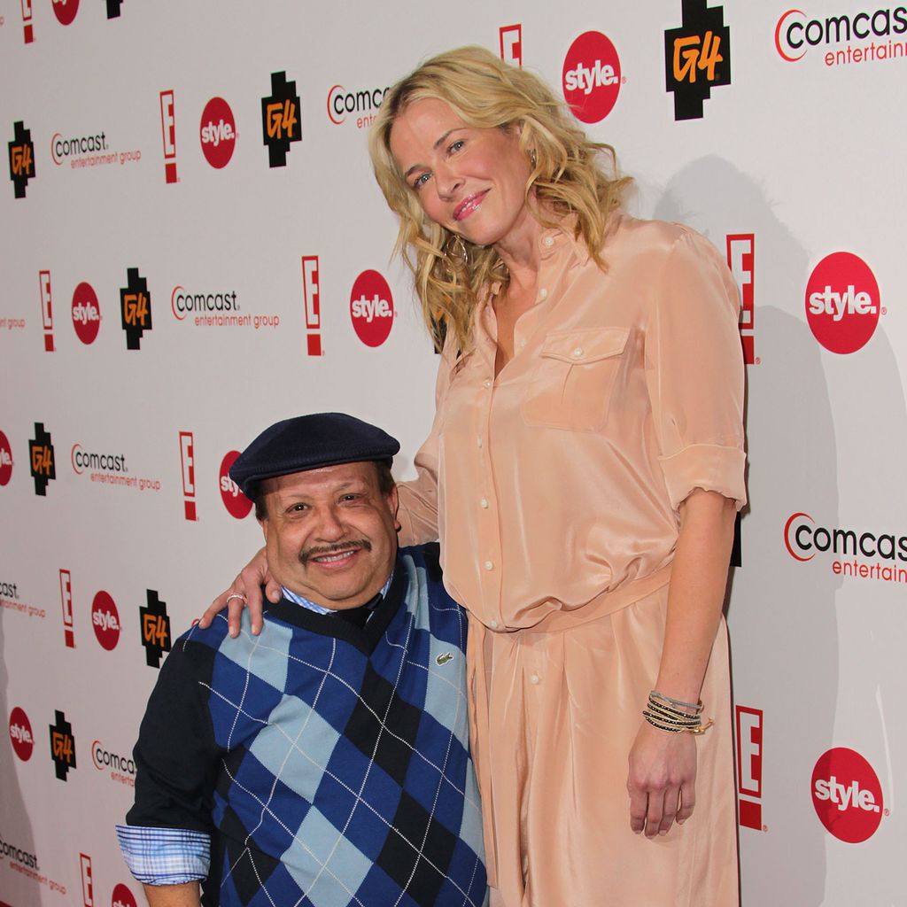 Chuy Bravo und Chelsea Handler im Januar 2011