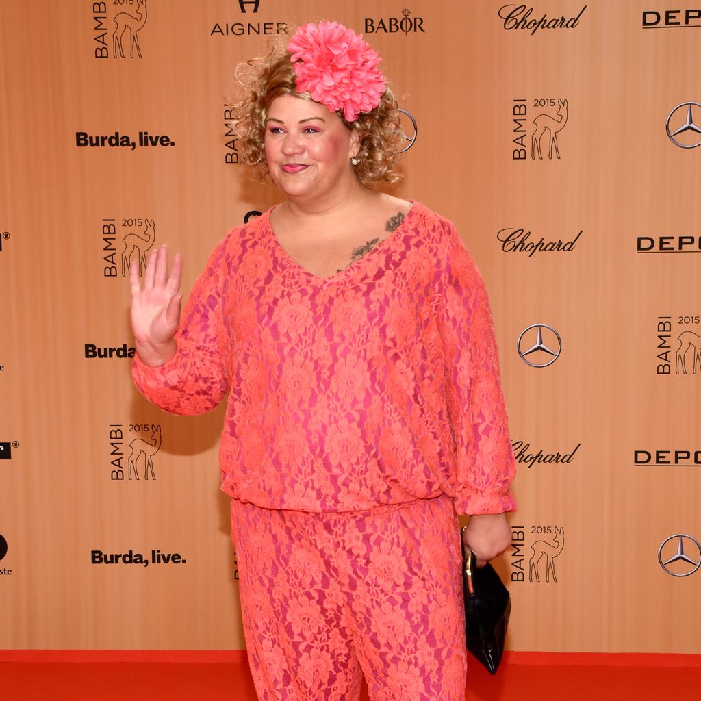 Ilka Bessin als "Cindy aus Marzahn" bei der Bambi Verleihung 2015 in Berlin