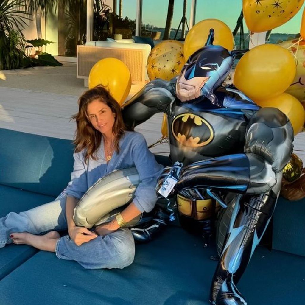 Cindy Crawford an ihrem Geburtstag 2024