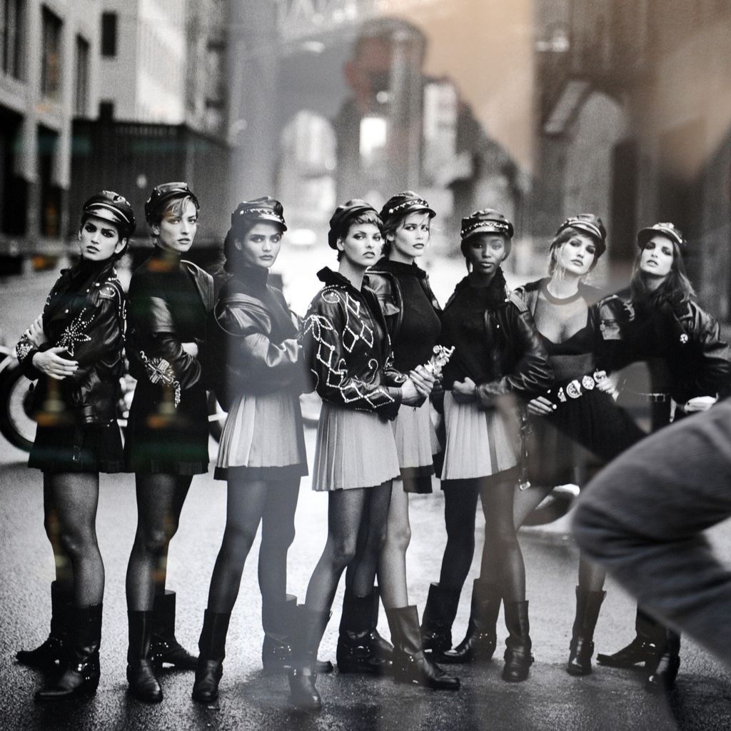 Cindy Crawford, Tatjana Patitz, Helena Christensen, Linda Evangelista, Claudia Schiffer, Naomi Campb