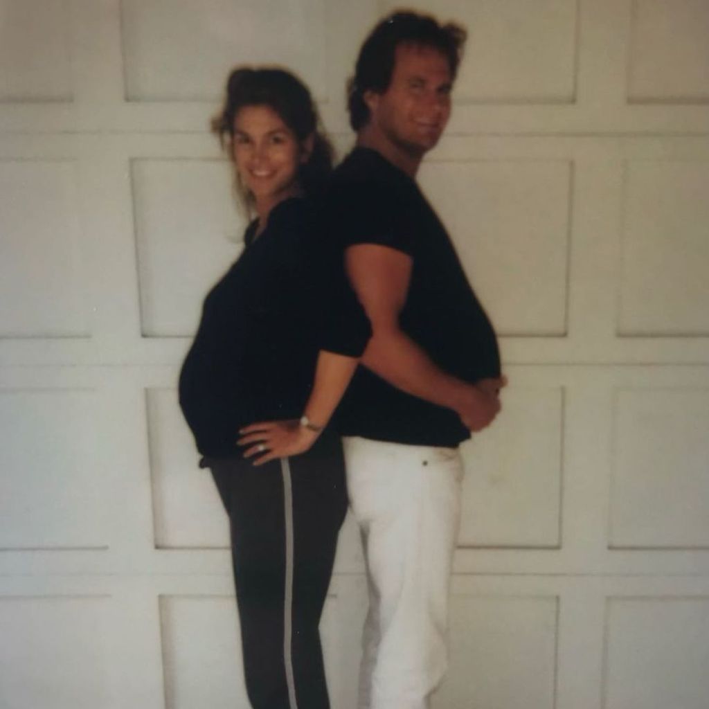 Cindy Crawford und Rande Gerber, Throwback-Foto