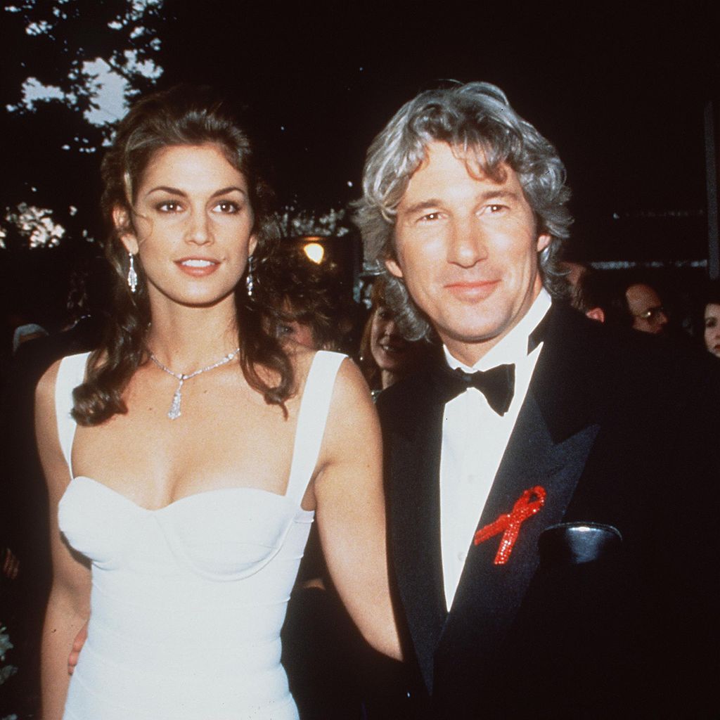 Cindy Crawford und Richard Gere bei den Oscars 1993