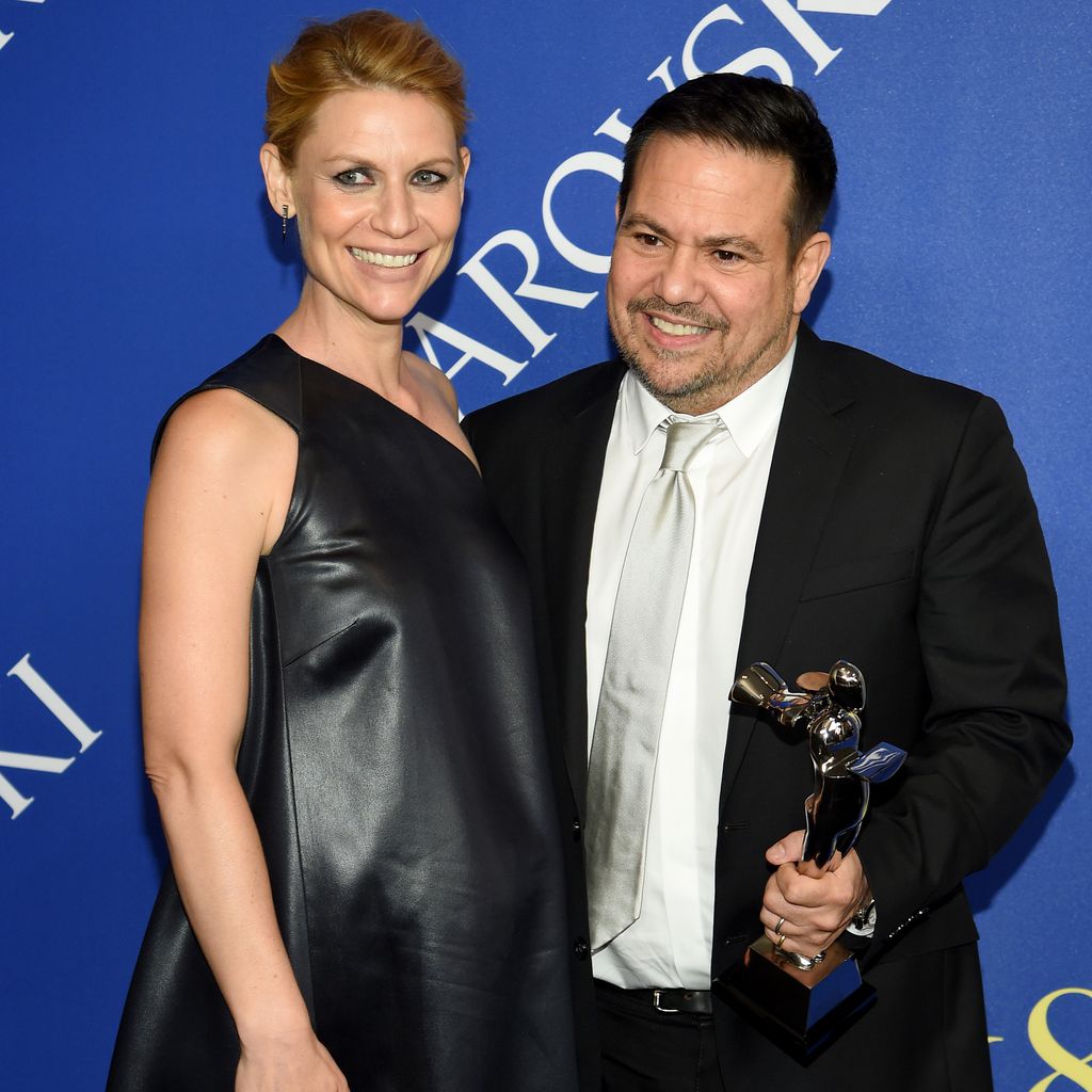 Claire Danes mit CFDA-Preisträger Narciso Rodriguez