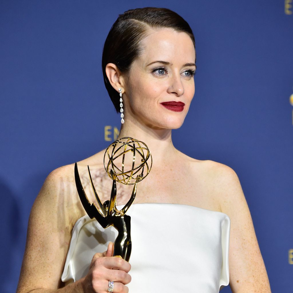 Claire Foy bei dem Emmy Awards 2018