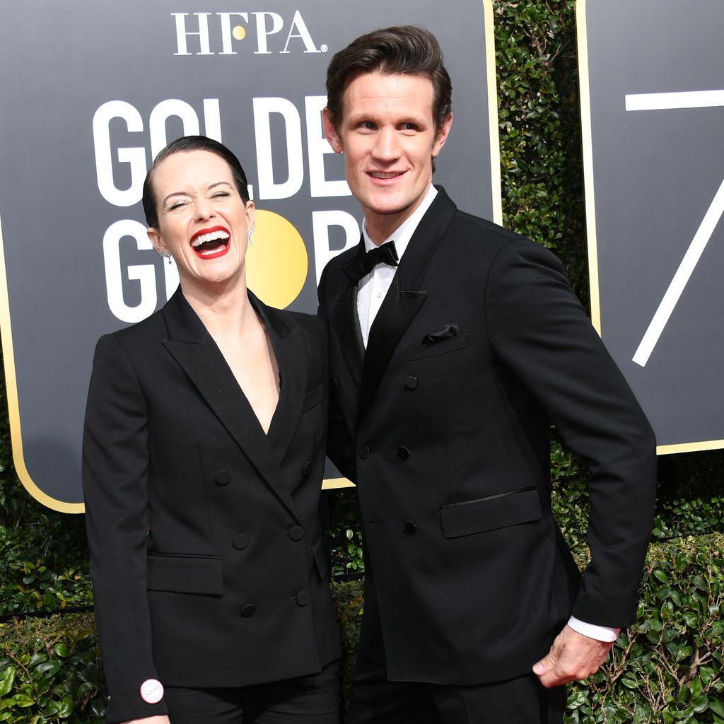 Schauspieler Claire Foy und Matt Smith