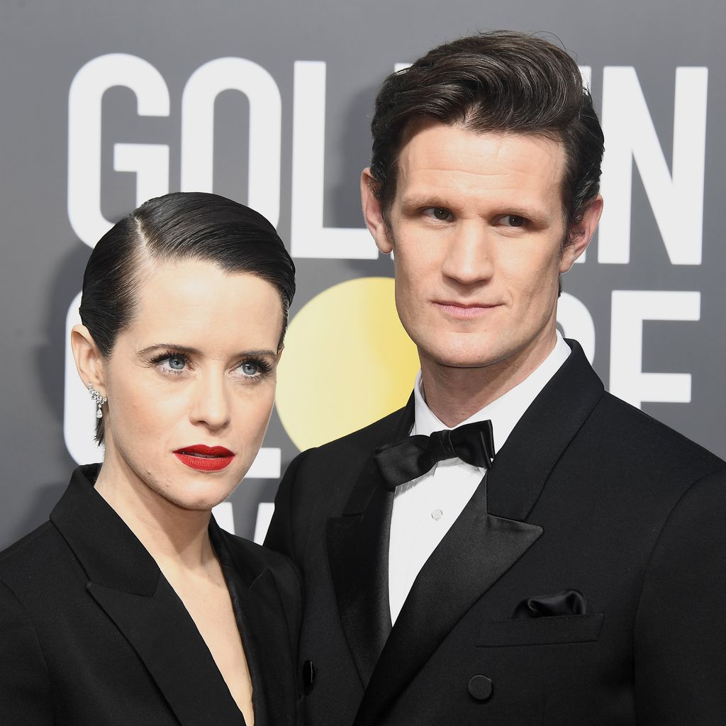 Claire Foy und Matt Smith bei der 75. Golden Globe Verleihung