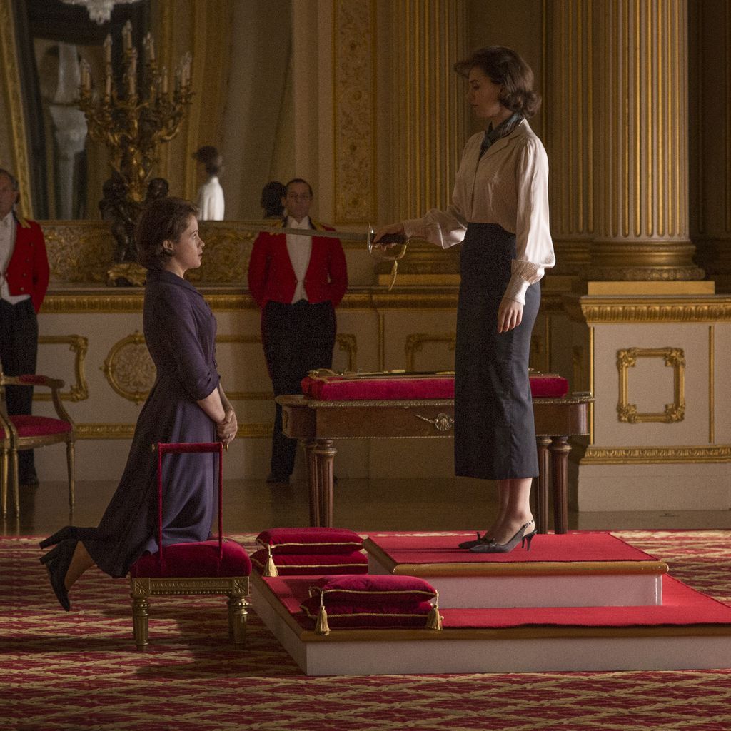 Claire Foy und Vanessa Kirby in "The Crown"