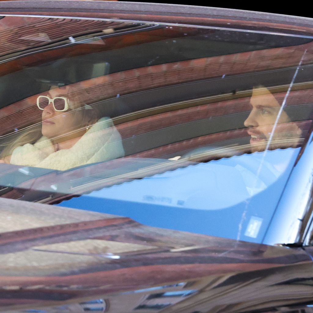 Clara mit Gerard Piqué im Februar 2023
