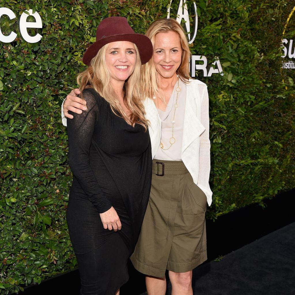 Clare Munn und Maria Bello bei der Sundance Institute Celebration Benefit 2015 in Culver City