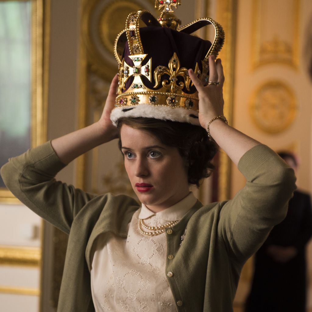 Clarie Foy als junge Queen Elizabeth in "The Crown"