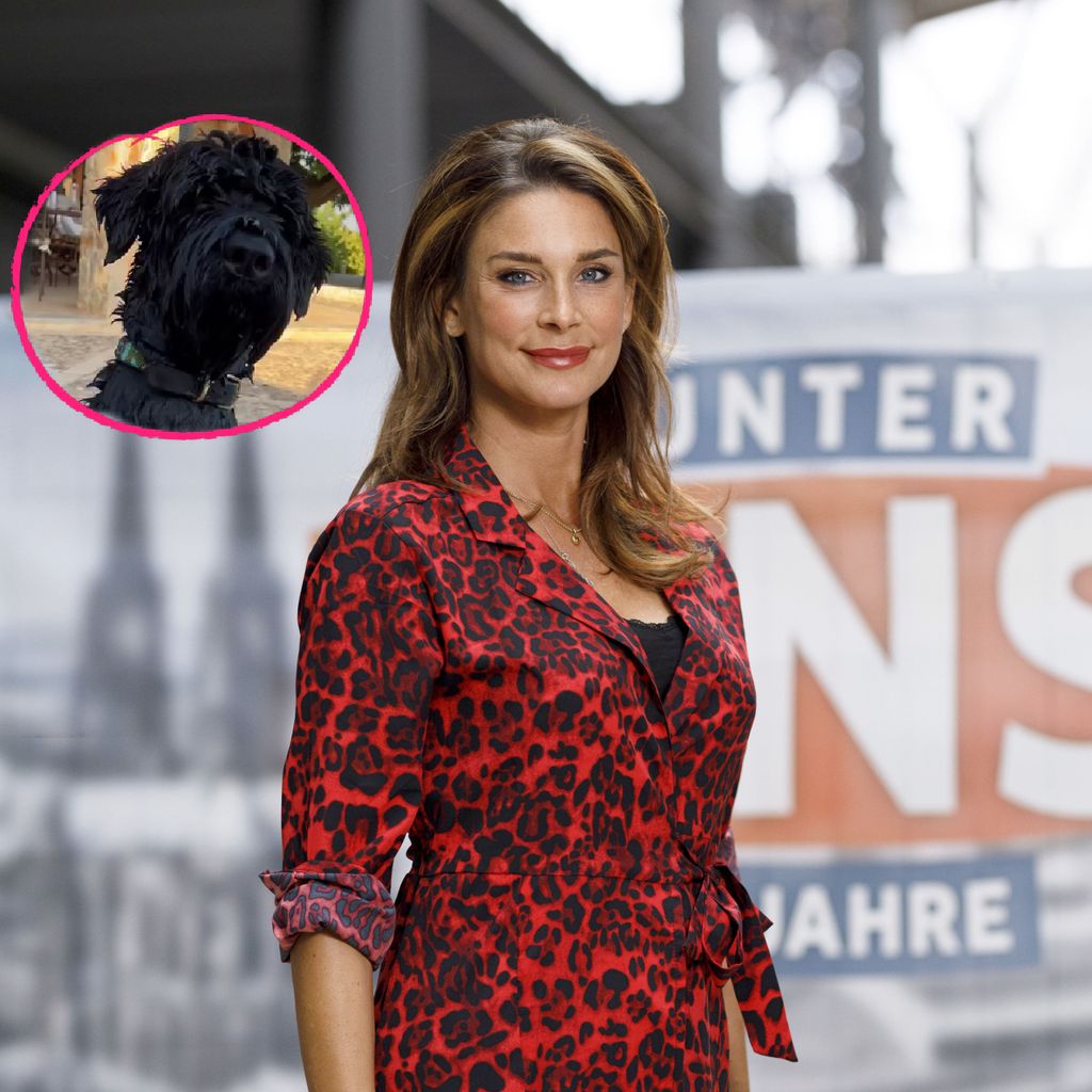 Claudelle Deckert und ihr Hund Hilda