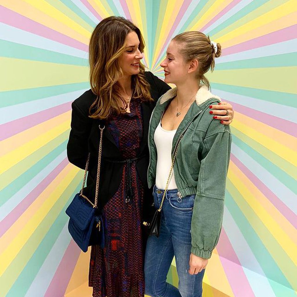 Schauspielerin Claudelle Deckert und ihre Tochter Romy
