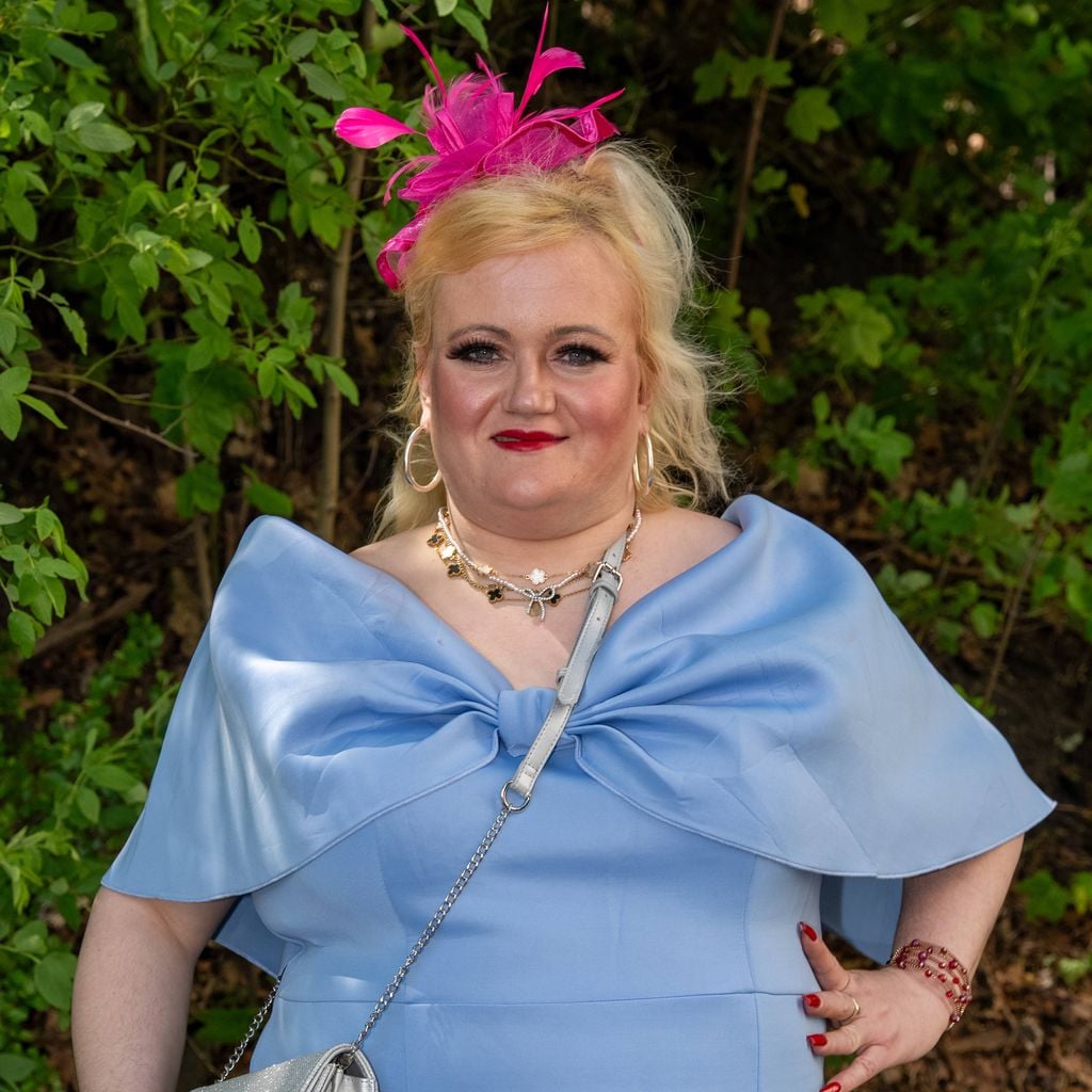 Claudia Haas beim Bild-Renntag 2026 auf der Trabrennbahn Gelsenkirchen