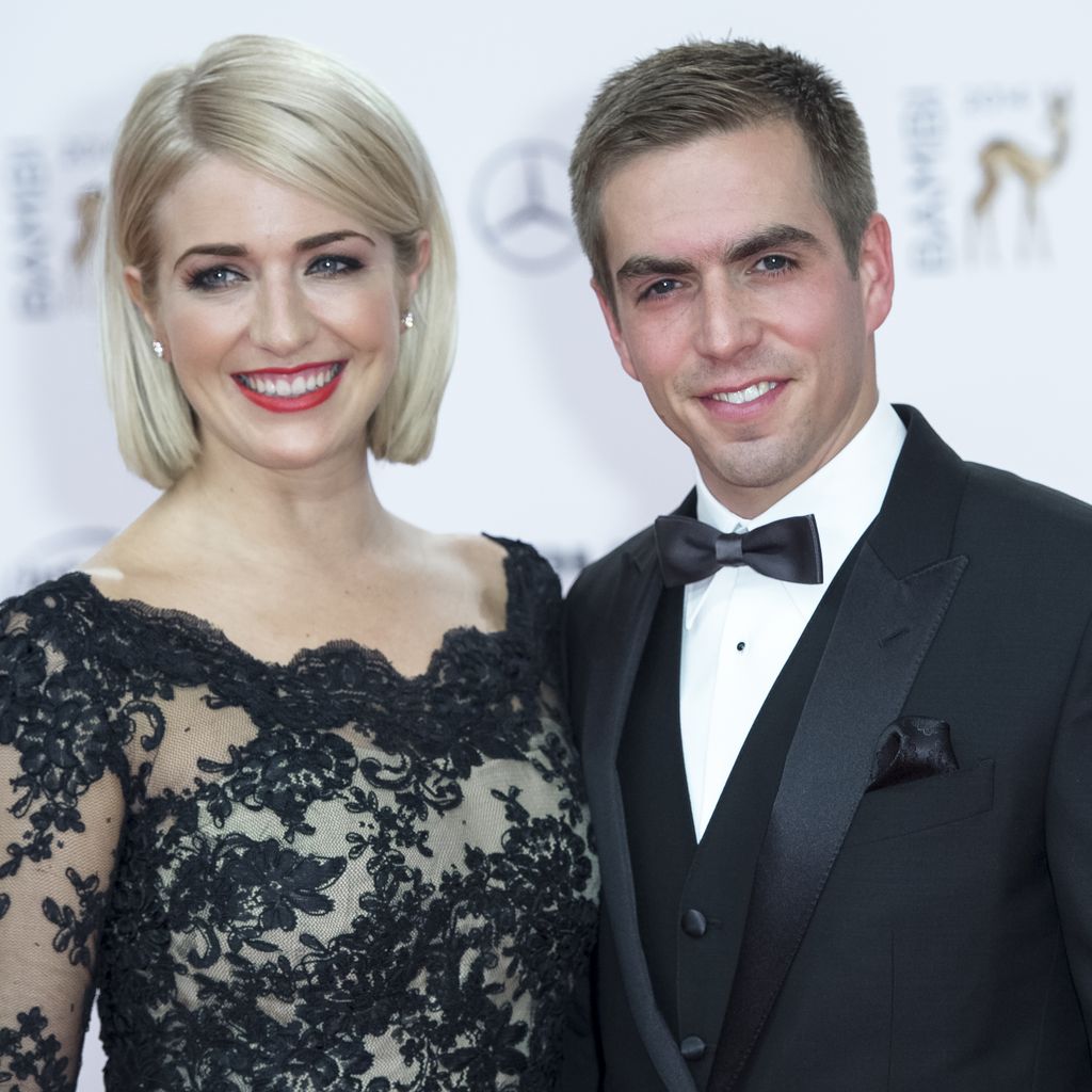 Philipp Lahm und Claudia Lahm