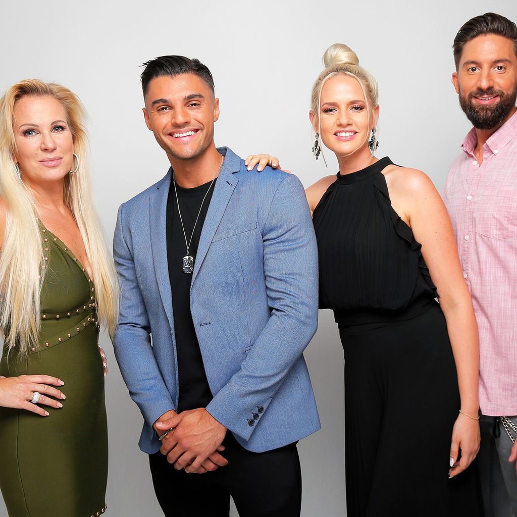 Claudia Norberg, Marcellino Kremers, Sarah Knappik und Sebastian Fobe