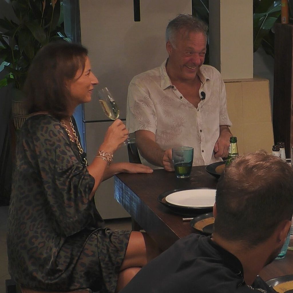 Claudia Obert, Ronald Schill und Désirée Nick bei "Promis unter Palmen"