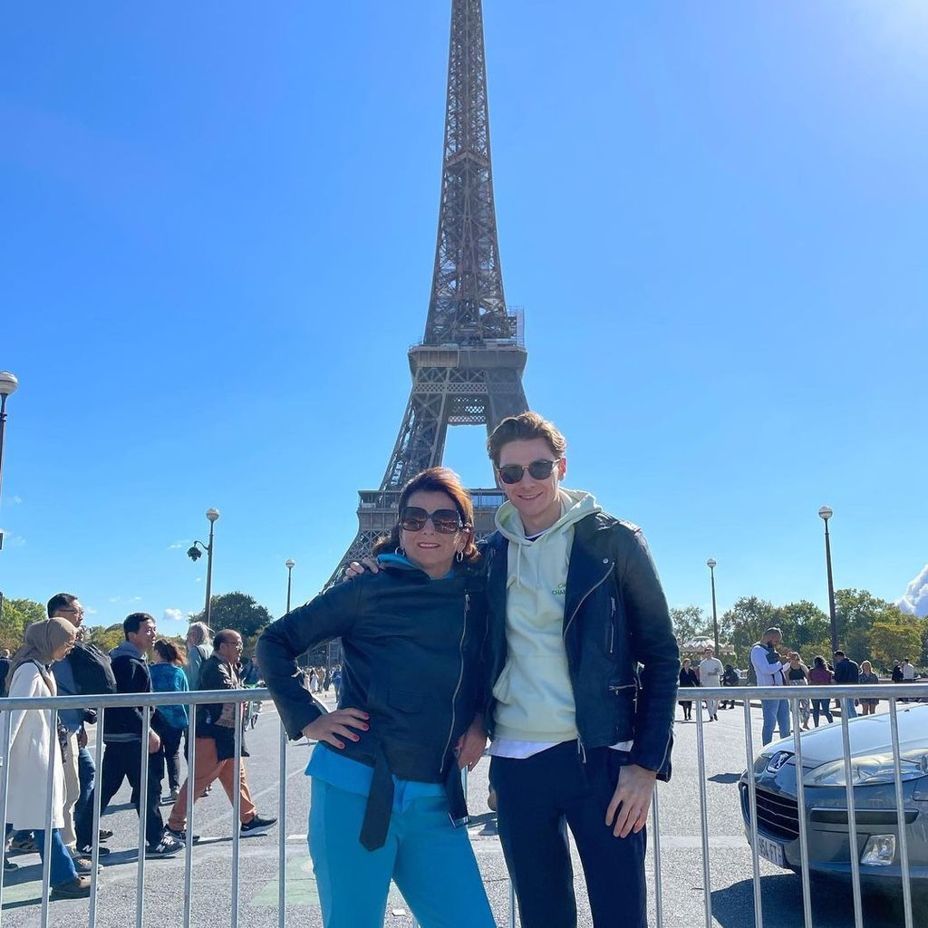 Claudia Obert und Max Suhr in Paris im September 2022