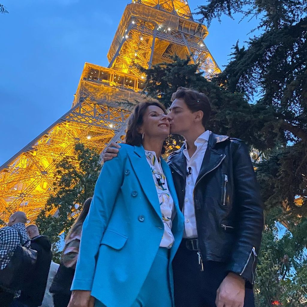 Claudia Obert und Max Suhr in Paris