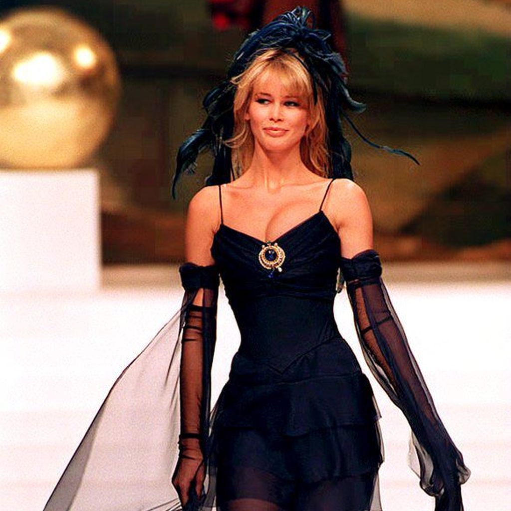 Claudia Schiffer im Januar 1994