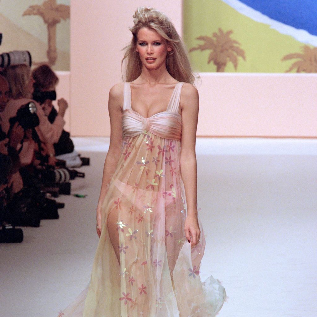 Claudia Schiffer im Oktober 1994