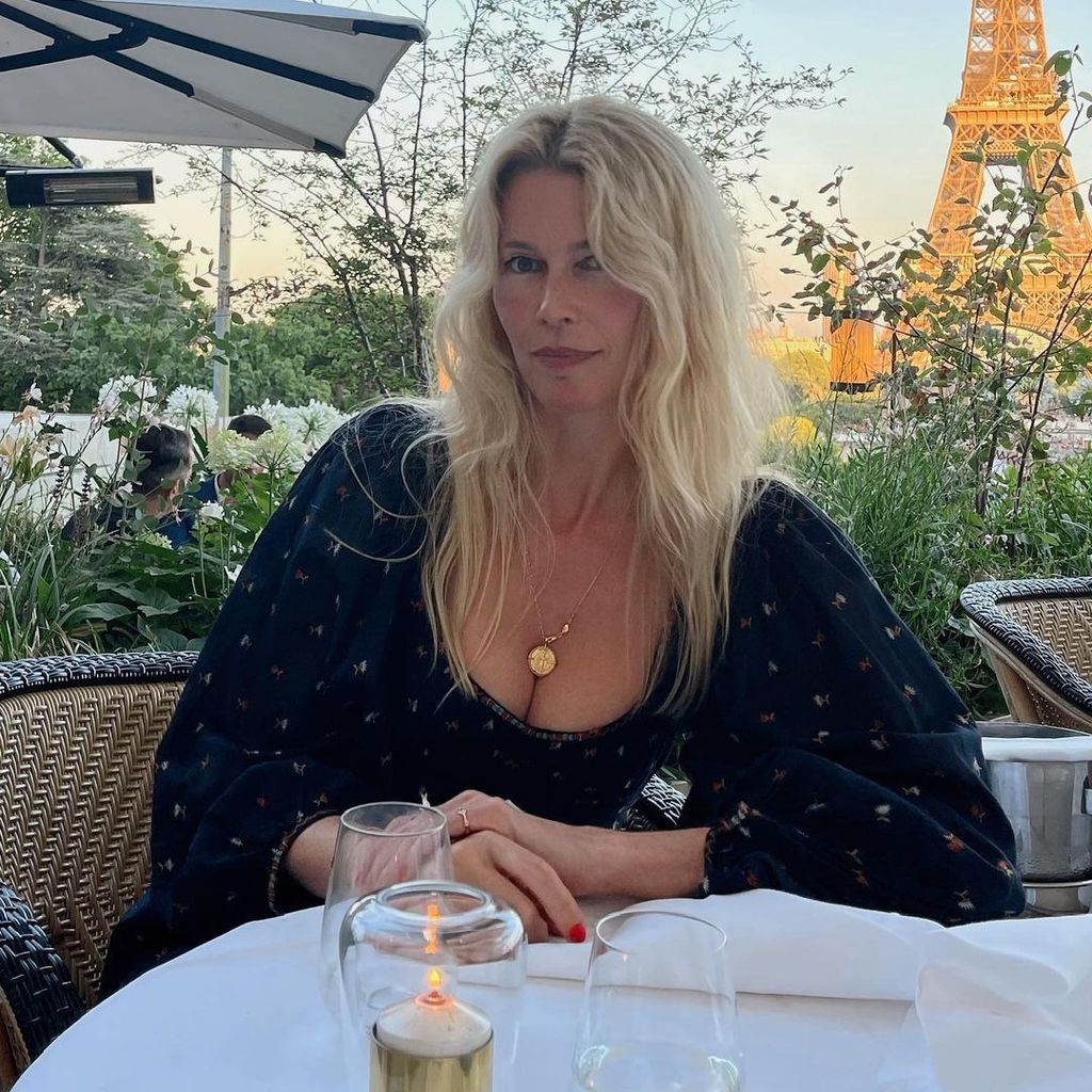 Claudia Schiffer im Juli 2022 in Paris