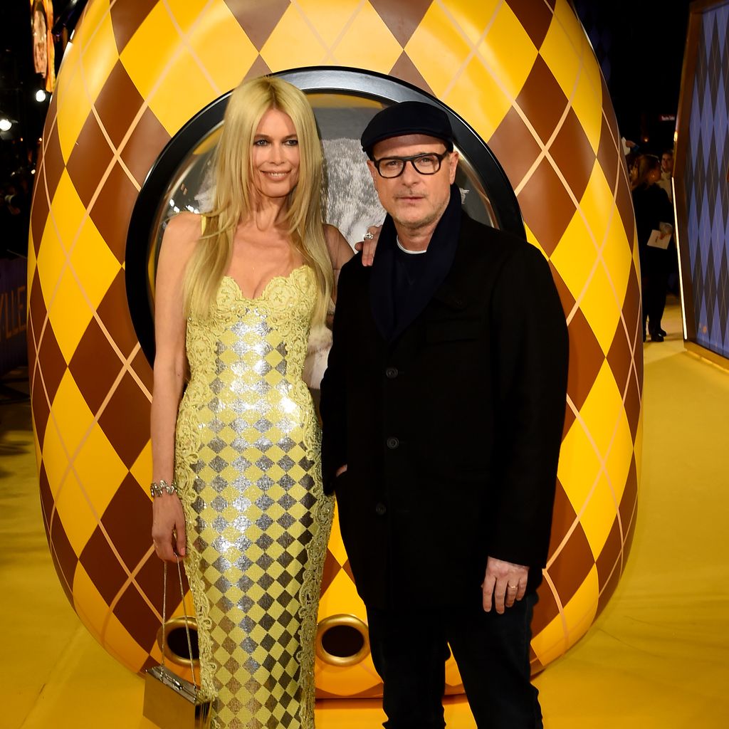 Claudia Schiffer und Matthew Vaughn im Januar 2024 in London
