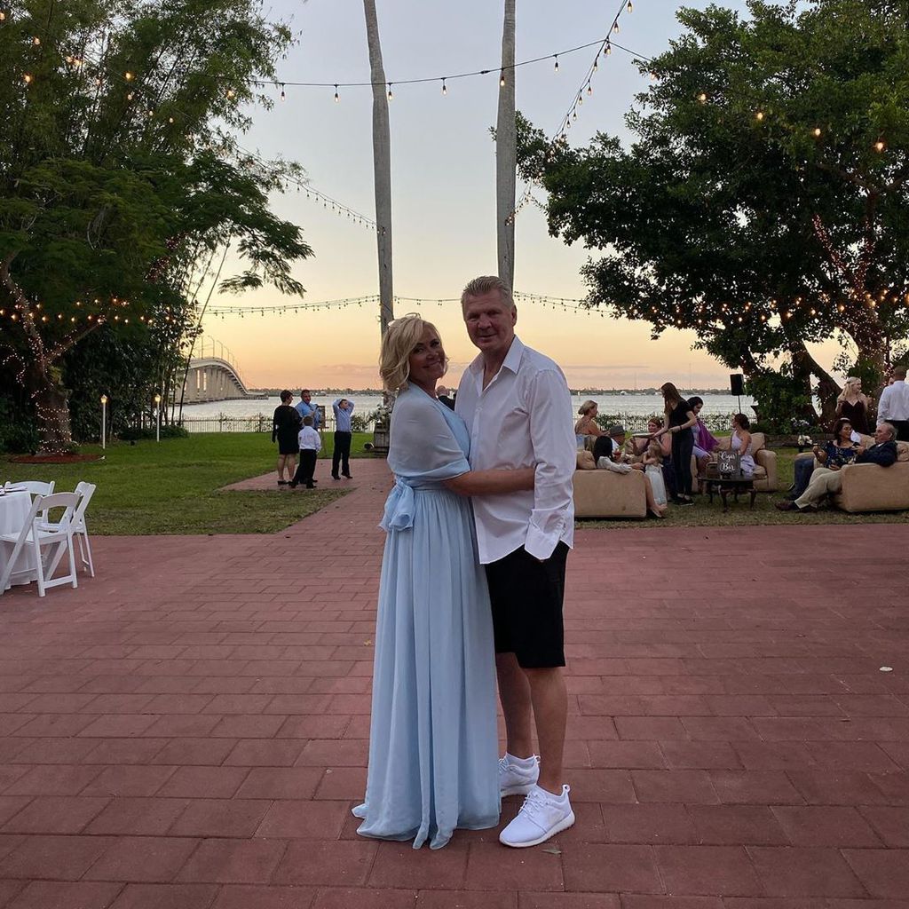 Claudia und Stefan Effenberg bei der Hochzeit von Stefans Tochter