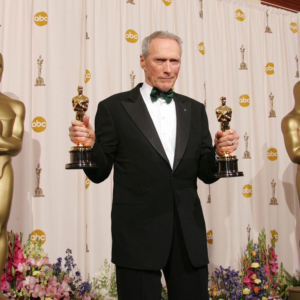 Clint Eastwood bei den Oscars im Jahr 2005