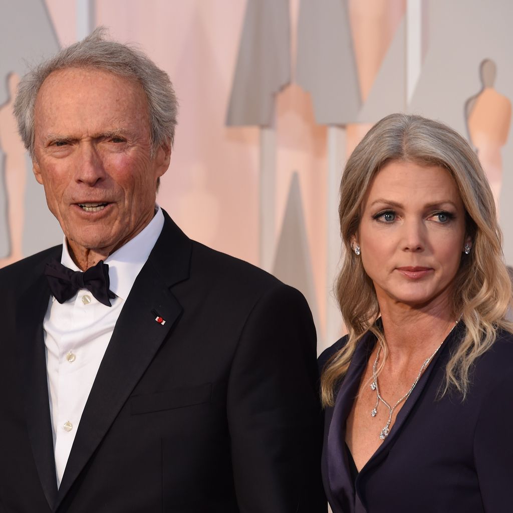 Clint Eastwood und seine Partnerin Christina Sandera