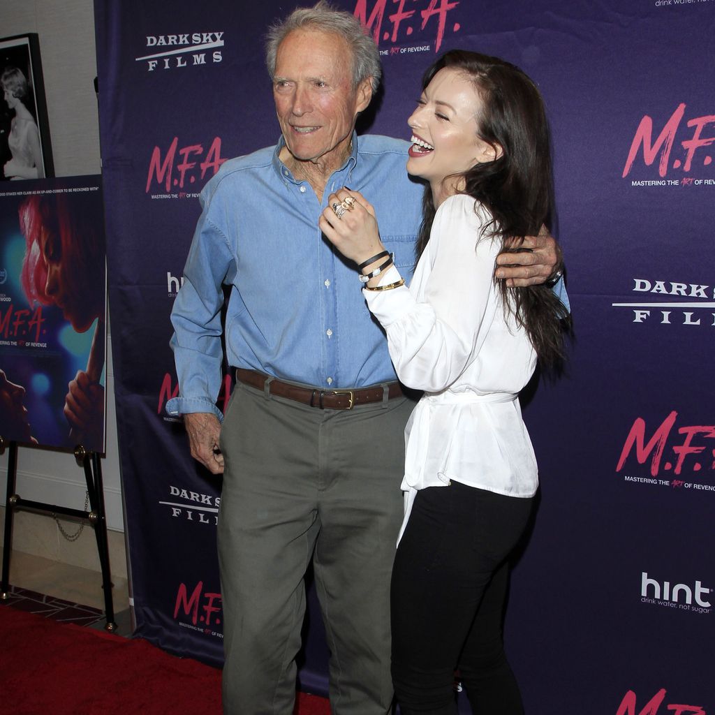 Clint Eastwood und Tochter Francesca bei der M.F.A. Premiere in West Hollywood
