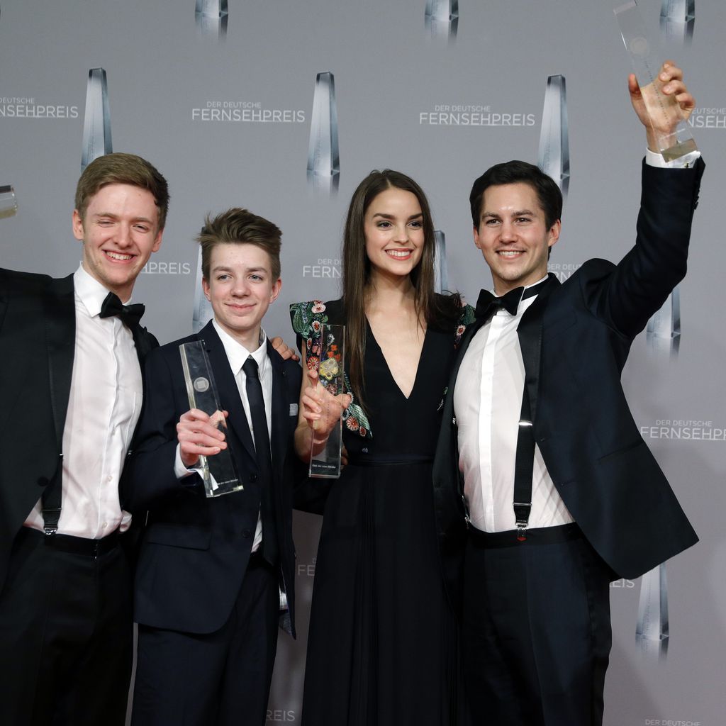 "Club der roten Bänder"-Cast beim Deutschen Filmpreis