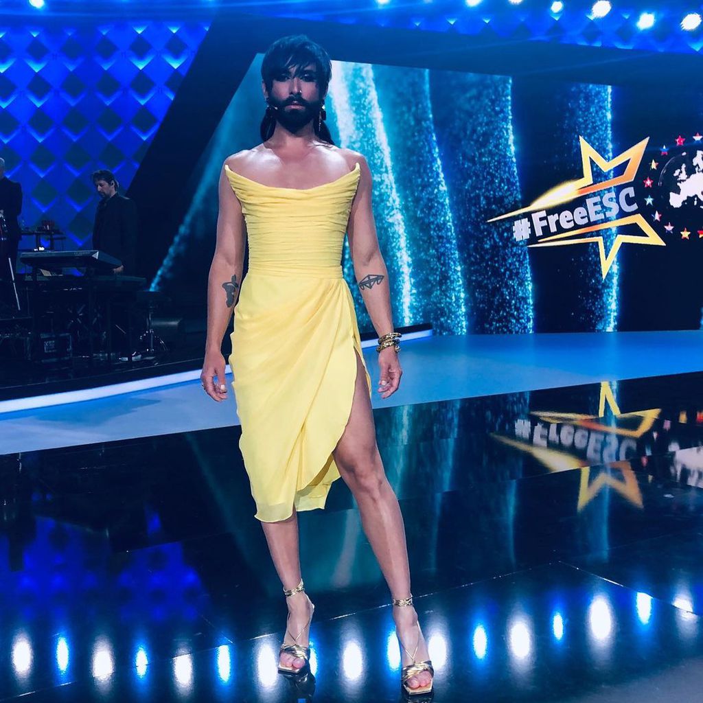 Conchita Wurst beim "Free European Song Contest" 2021