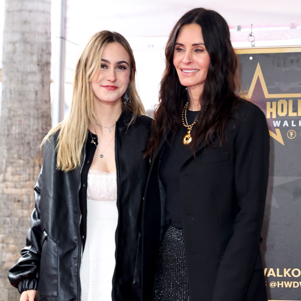Coco Arquette mit ihrer Mutter Courteney Cox