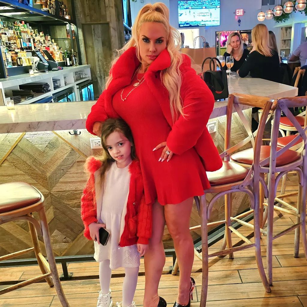 Coco Austin mit ihrer Tochter