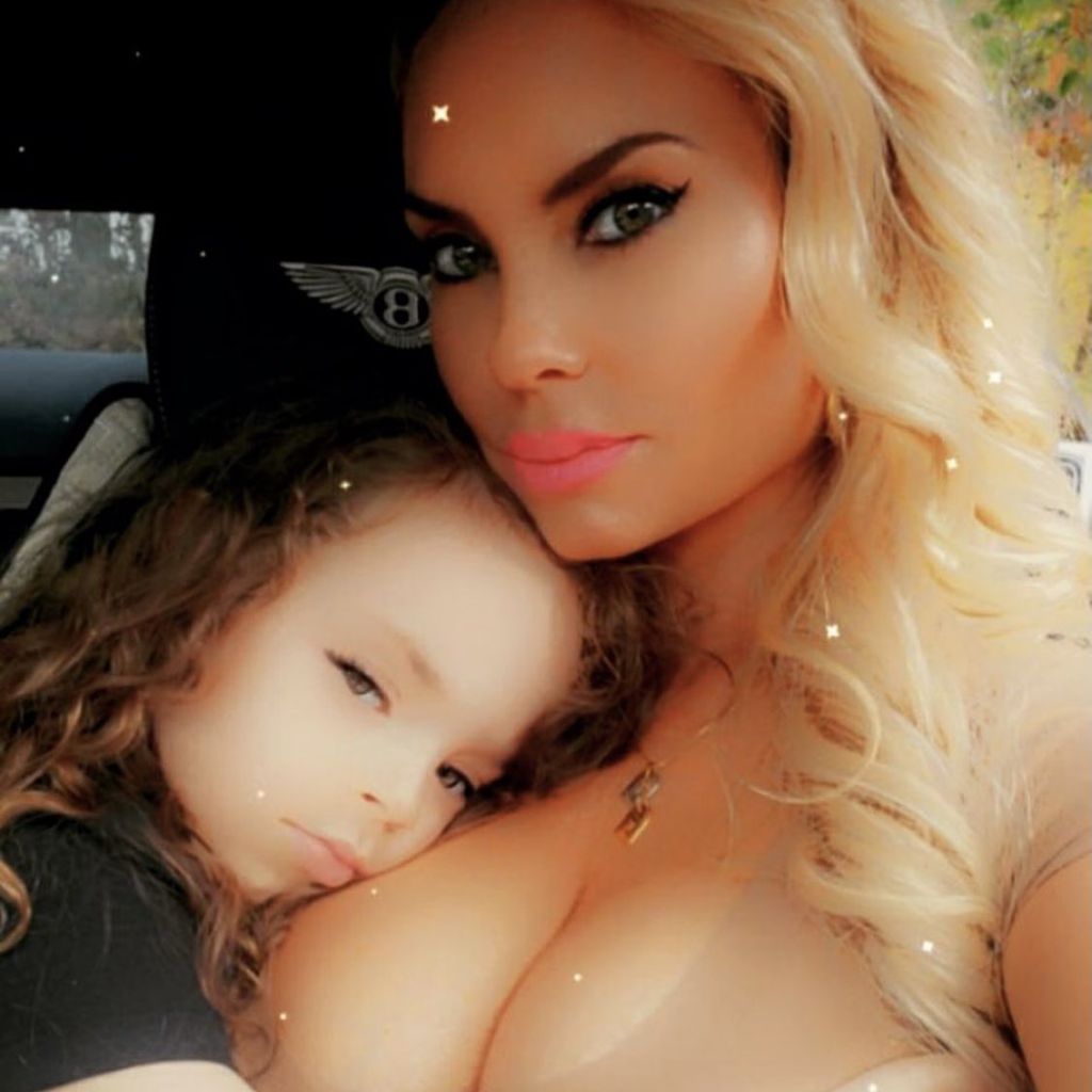 Coco Austin mit ihrer Tochter Chanel, August 2021